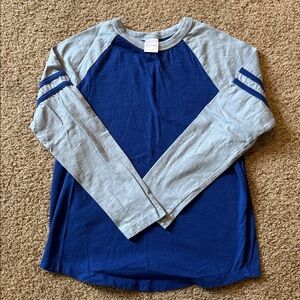 Hanna Andersson Blue Long Sleeve Tee